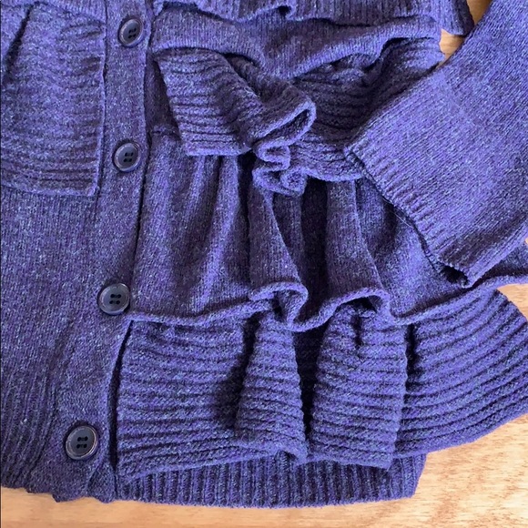 Anthropologie purple sweater by Moth - Picture 2 of 5